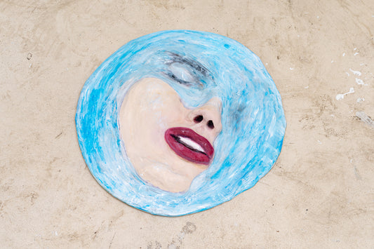 Face out of water