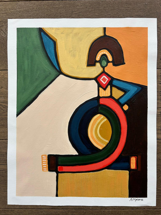 Dancing to the Rhythm (Set of 4)