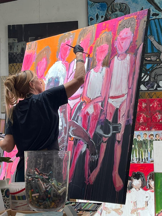 A Private Diary, A Public Grief: A Studio Visit with Sharon Rashbam Prop