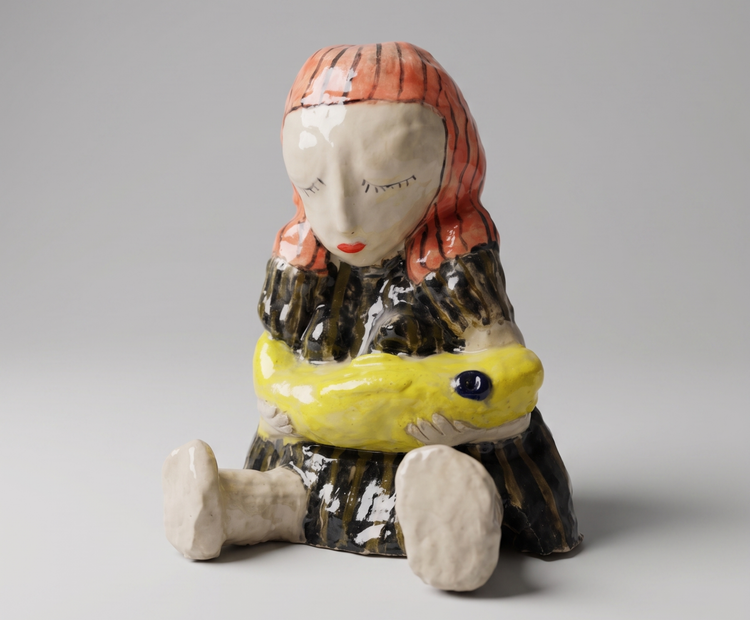 Girl and Fish