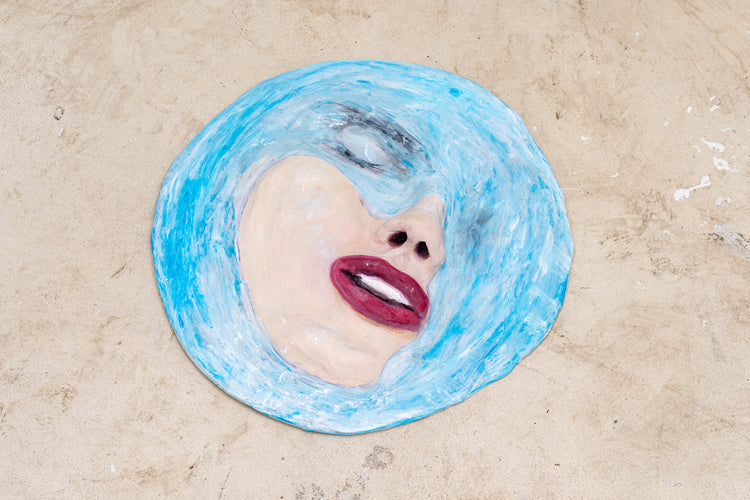 Face out of water
