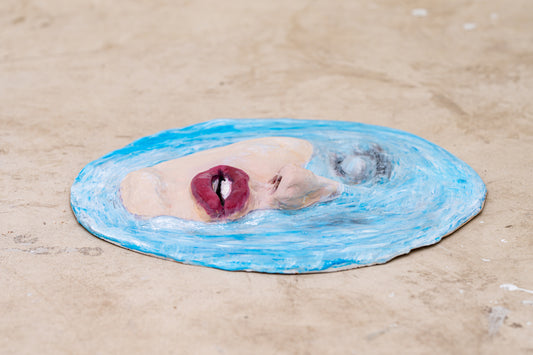 Face out of water